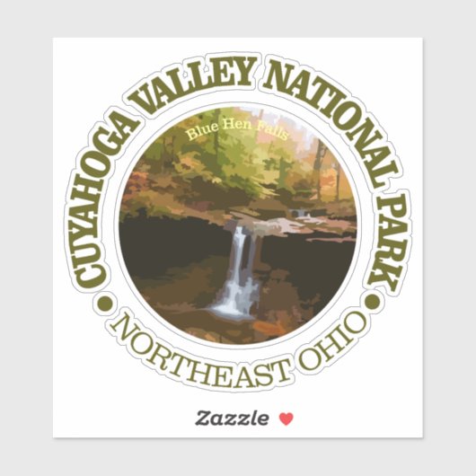 Cuyahoga Valley NP Sticker (Vel)