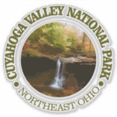 Cuyahoga Valley NP Sticker (Voorkant)