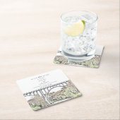 Cuyahoga Valley Paper Onderzetter Save the Date (Insitu)