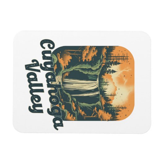 Cuyahoga Valley Reisfoto Magneet (Horizontaal)