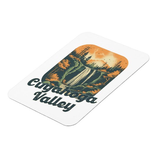 Cuyahoga Valley Reisfoto Magneet (Linkerzijde)