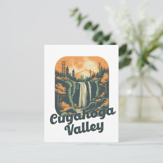 Cuyahoga Valley Reizen Briefkaart (Staand voorkant)