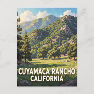 Cuyamaca Rancho State Park — Californië Briefkaart