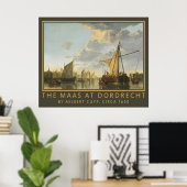 Cuyp's "The Maas"-poster Poster (Thuiskantoor)