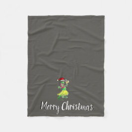 Cuz & Queenie-kerstvlinder Fleece Deken