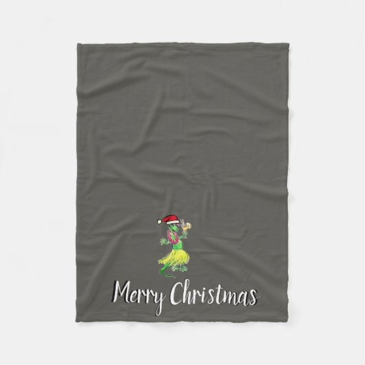 Cuz & Queenie-kerstvlinder Fleece Deken (Voorkant)