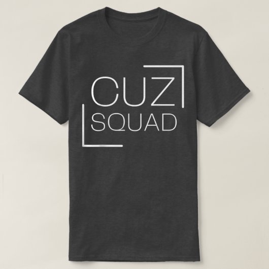 Cuz Squad New Cousin T-shirt (Design voorkant)