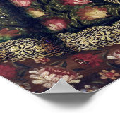 Cuzco School, Peru de maagd van de pelgrims Poster (Hoek)