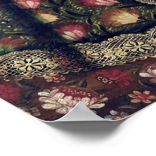 Cuzco School, Peru de maagd van de pelgrims Poster (Hoek)