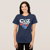 Cuzfest 2026 Tri-Blend shirt (Voorkant volledig)
