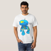 CV08 Blauw T-shirt (Voorkant volledig)