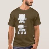 CV08 brn pln/el T-shirt (Voorkant)