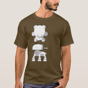 CV08 brn pln/el T-shirt