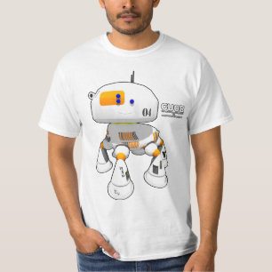 CV08 Wit Sinaasappel T-shirt