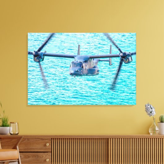 CV-22 OSPREY 24x36 Canvas Afdruk (Insitu (Woonkamer))