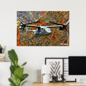 CV-22 OSPREY - Bijzondere operaties Poster (Thuiskantoor)