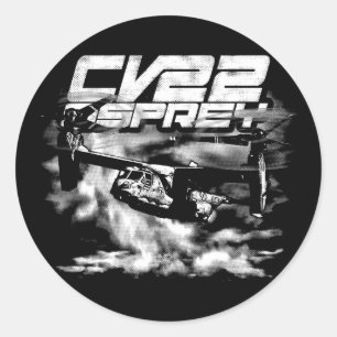 CV-22 OSPREY Classic Ronde Sticker Sticker