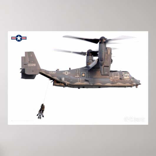 CV-22 OSPREY POSTER (Voorkant)