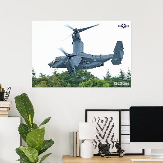 CV-22 OSPREY POSTER (Thuiskantoor)