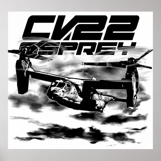 CV-22 OSPREY-Poster-Poster Poster (Voorkant)