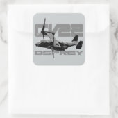 CV-22 OSPREY Square Stickers (Tas)