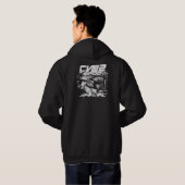 CV-22 OSPREY T-shirt met capuchon (Achterkant volledig)