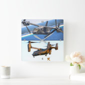 CV-22 OSPREY VIERKANTE KLOK (Huis)