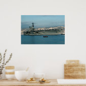 CV-59 "USS Forrestal" met volledige luchtvleugel, Poster (Keuken)