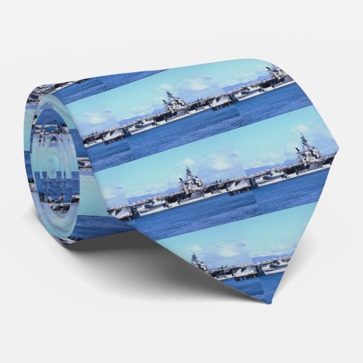 CV-64 Constellation at Pearl Harbour, VS. Stropdas (Opgerold)