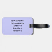 CV- Funny Frog Bagagelabel (Achterkant horizontaal)