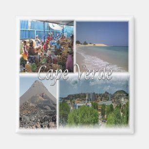 CV * Kaapverdië - mozaïek Magneet