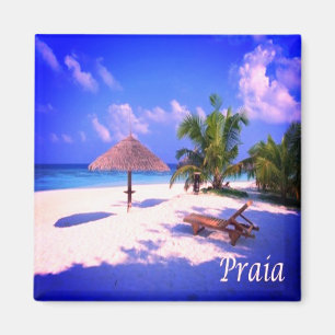 CV - Kaapverdië - Praia - Panorama Magneet