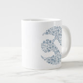 CV-pictogrammen - Jumbo-Mok Grote Koffiekop (Voorkant rechts)