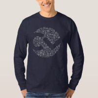 CV Pictogrammen - t-shirt met lange hoes van Manne