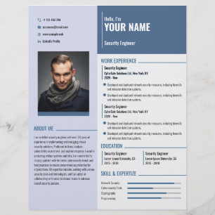 CV Sjabloon hervatten