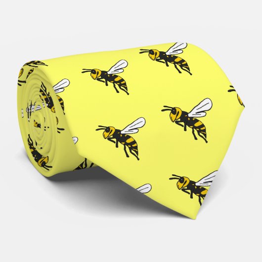 CV-Yellow Jacket Necktie Stropdas (Opgerold)