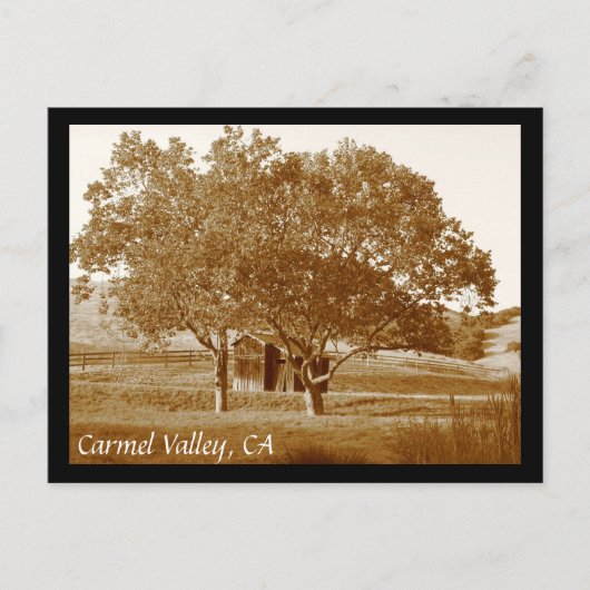 CV zomerschuur Briefkaart (Voorkant)