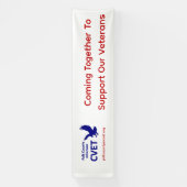 CVET-banner Spandoek (Verticaal)