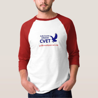CVET Basic 3/4 Sleeve Raglan T-Shirt