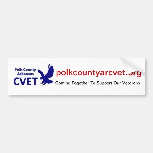 CVET Bumper Sticker (Voorkant)
