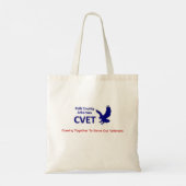 CVET-Canvas tas (Achterkant)