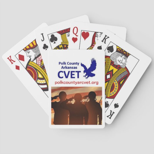 CVET-speelkaarten Pokerkaarten (Achterkant)