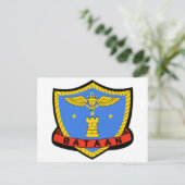 CVL-29 USS BATAAN Multi-Purpose Light Vliegtuig Briefkaart (Staand voorkant)