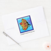 CVL ronde Sticker (Envelop)