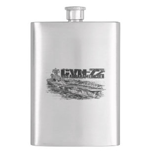 CVN-72 Abraham Lincoln Classic Flask Flacon