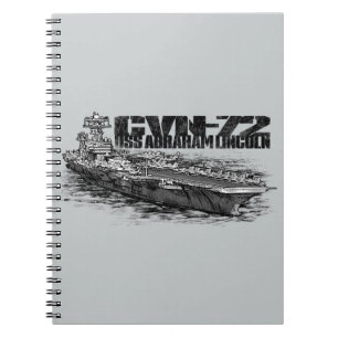 CVN-72 Abraham Lincoln Foto Notitieboek (80 pagina