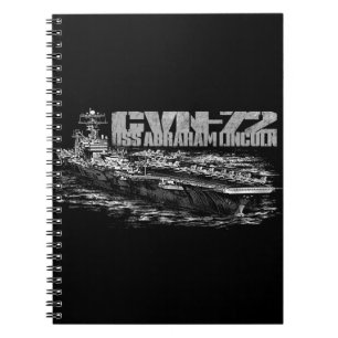 CVN-72 Abraham Lincoln Foto Notitieboek (80 pagina