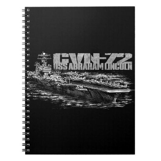 CVN-72 Abraham Lincoln Foto Notitieboek (80 pagina (Voorkant)