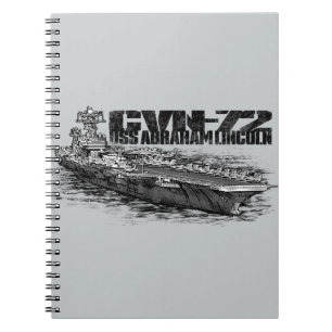 CVN-72 Abraham Lincoln Foto Notitieboek (80 pagina