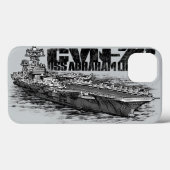 CVN-72 Abraham Lincoln iPad Mini Case (Achterkant (horizontaal))